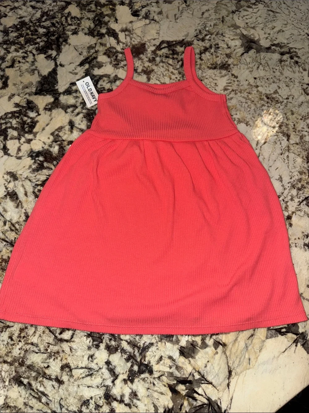 Girls' Coral Tank Dress-Brand New With Tags